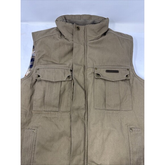 Craghoppers Utility Vest Gilet Mens Brown Lined S Walking Hiking Fishing Heavy - Picture 3 of 5